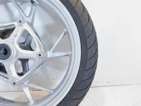 2012-2018 BMW F800 F800GT Cast Silver Front Wheel Rim & Tire 5.5 X 17 - Bent - C3 Cycle