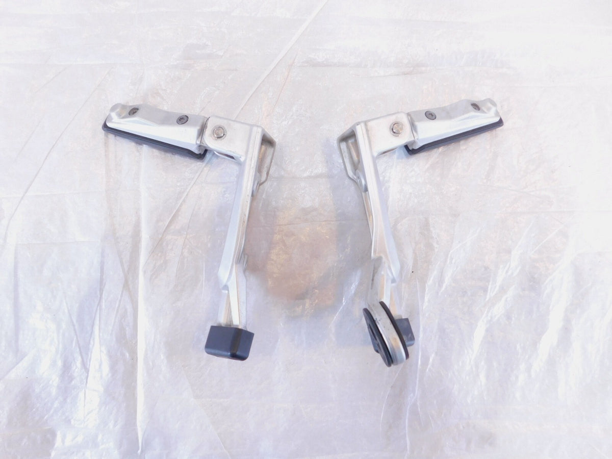 2005-2010 BMW R1200R R1200ST Rear Footrest Mount Plate Brackets & Foot Pegs - C3 Cycle