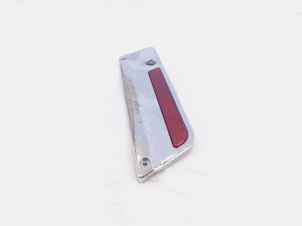 Harley Touring Road King Electra Street Glide Chrome Left Saddlebag Latch Cover - C3 Cycle