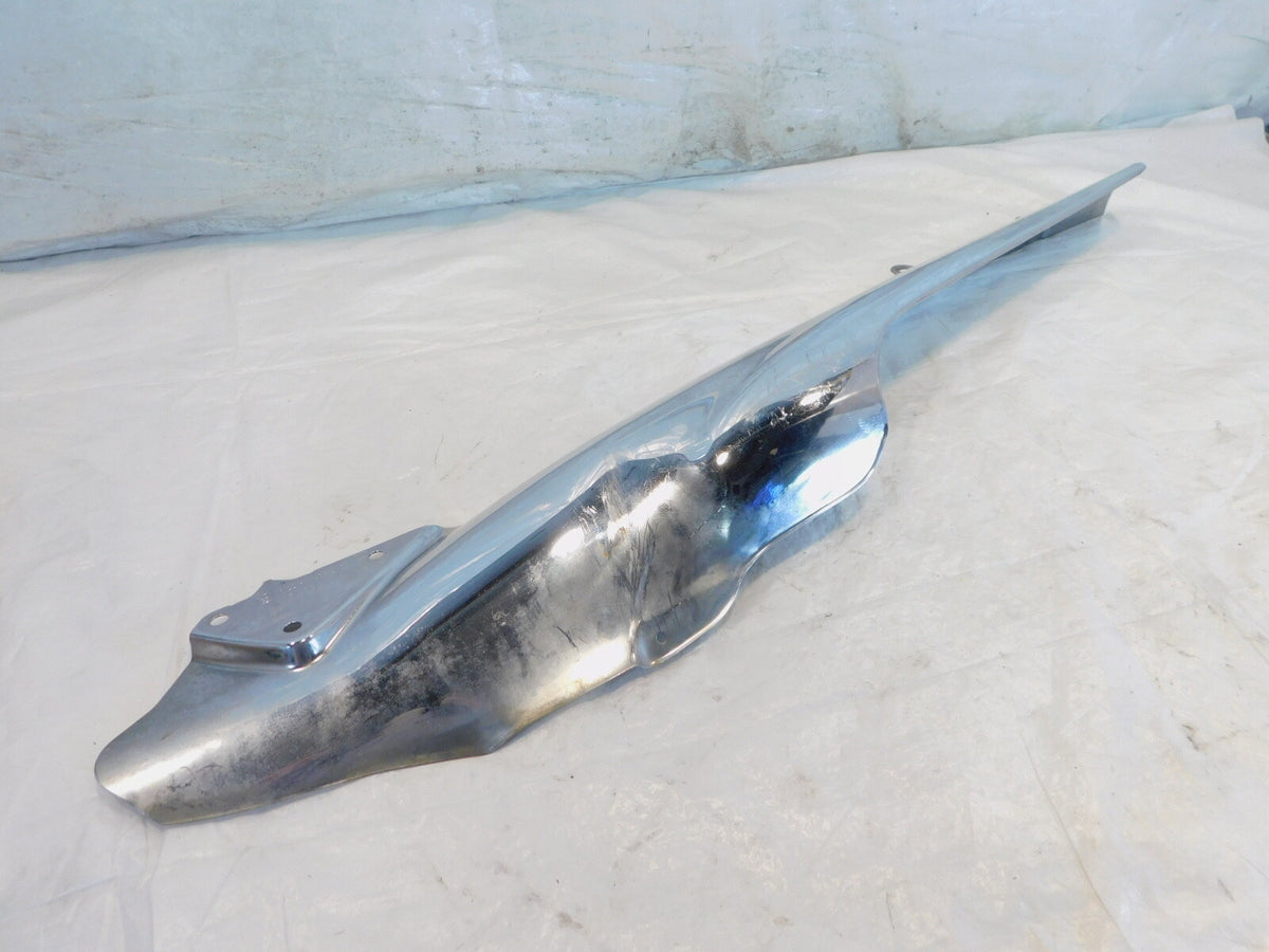 1997-2009 BMW K1200LT 1200 LT Chrome Exhaust Header Cover Heat Shield - Damage