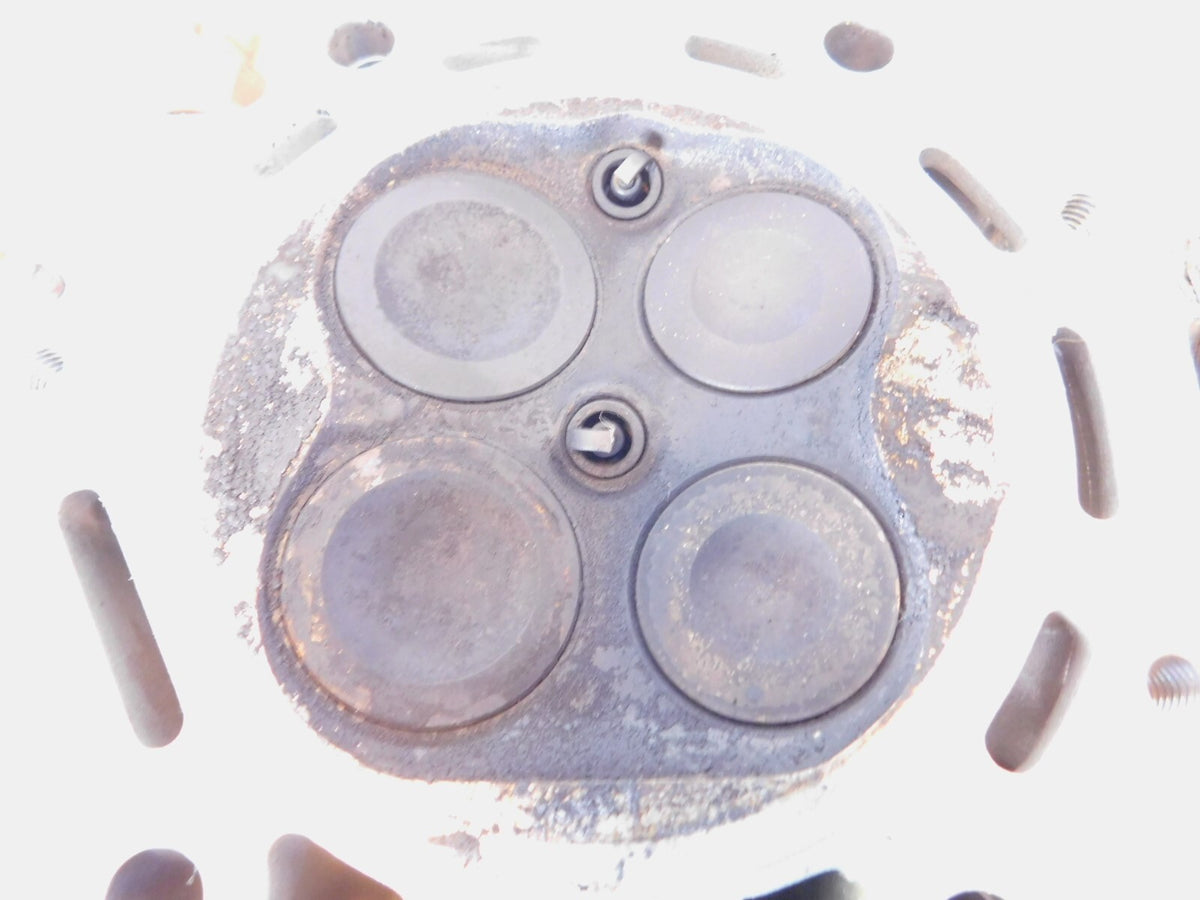 01-07 Aprilia Caponord 1000 ETV1000 Front & Rear Engine Motor Cylinder Heads - C3 Cycle