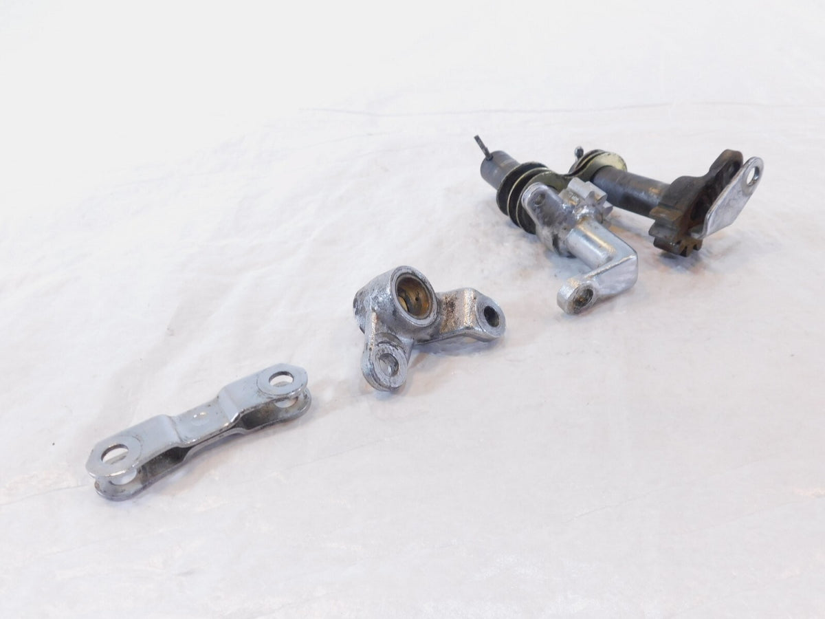 1986 86 Suzuki Intruder 700 VS700 Foot Brake Pedal Linkage Link Arm Shafts - C3 Cycle