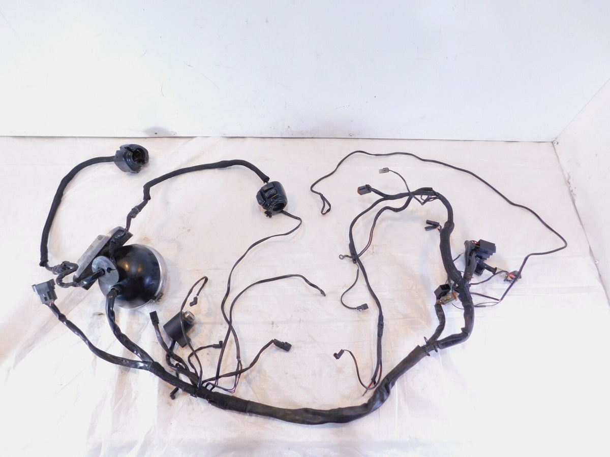 Harley Davidson Sportster 883 1100 & 1200 Wire Wiring Harness Headlight & Switch - C3 Cycle