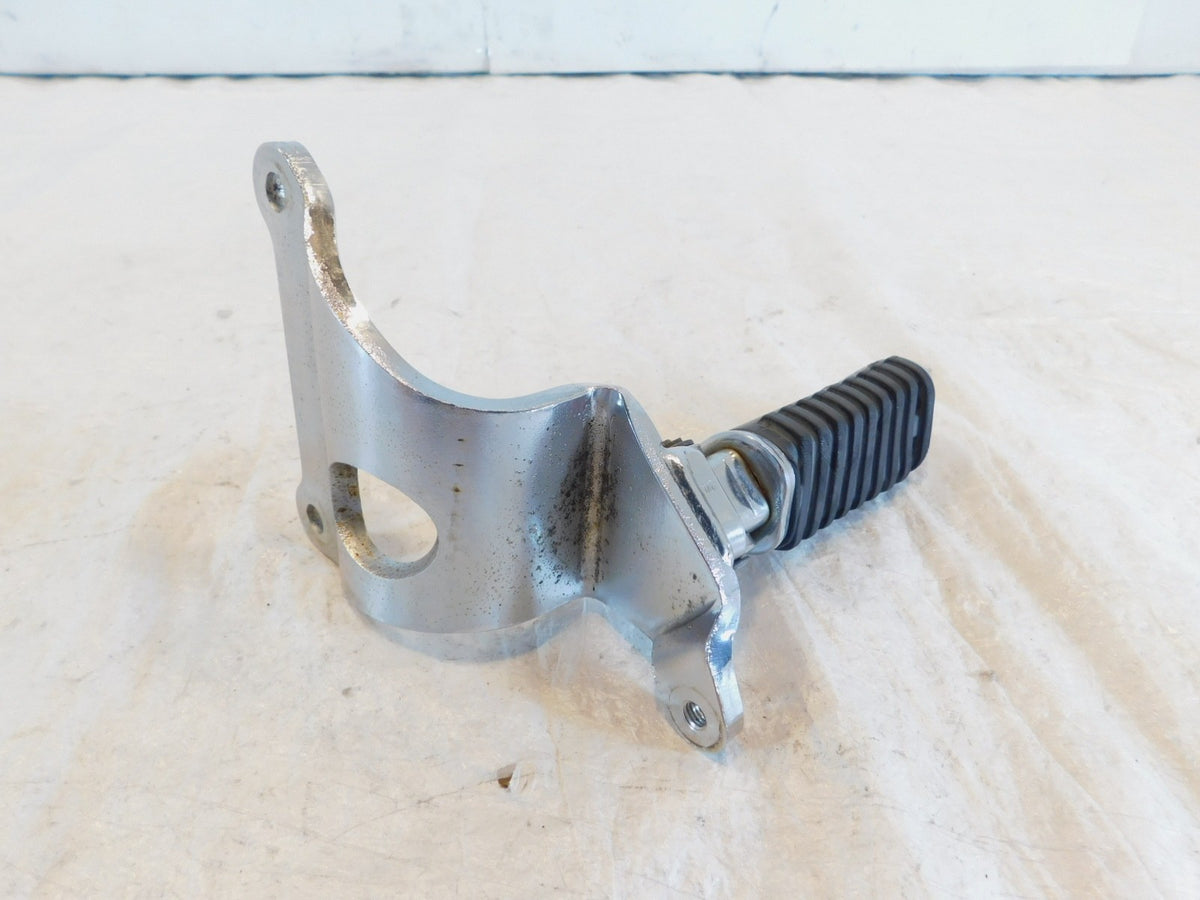 1994-03 Honda VF750 VF750C Magna 750 Front Left Footpeg Footrest & Mount Bracket - C3 Cycle