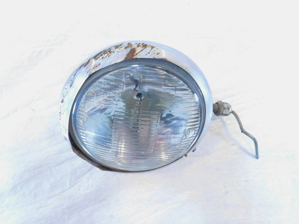 Harley Touring Road King Electra Glide Chrome Auxiliary Passing Fog Light Lamp