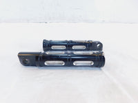 Harley Touring V-Rod Dyna Sportster FXR Softail Black Footpeg Footrests - C3 Cycle
