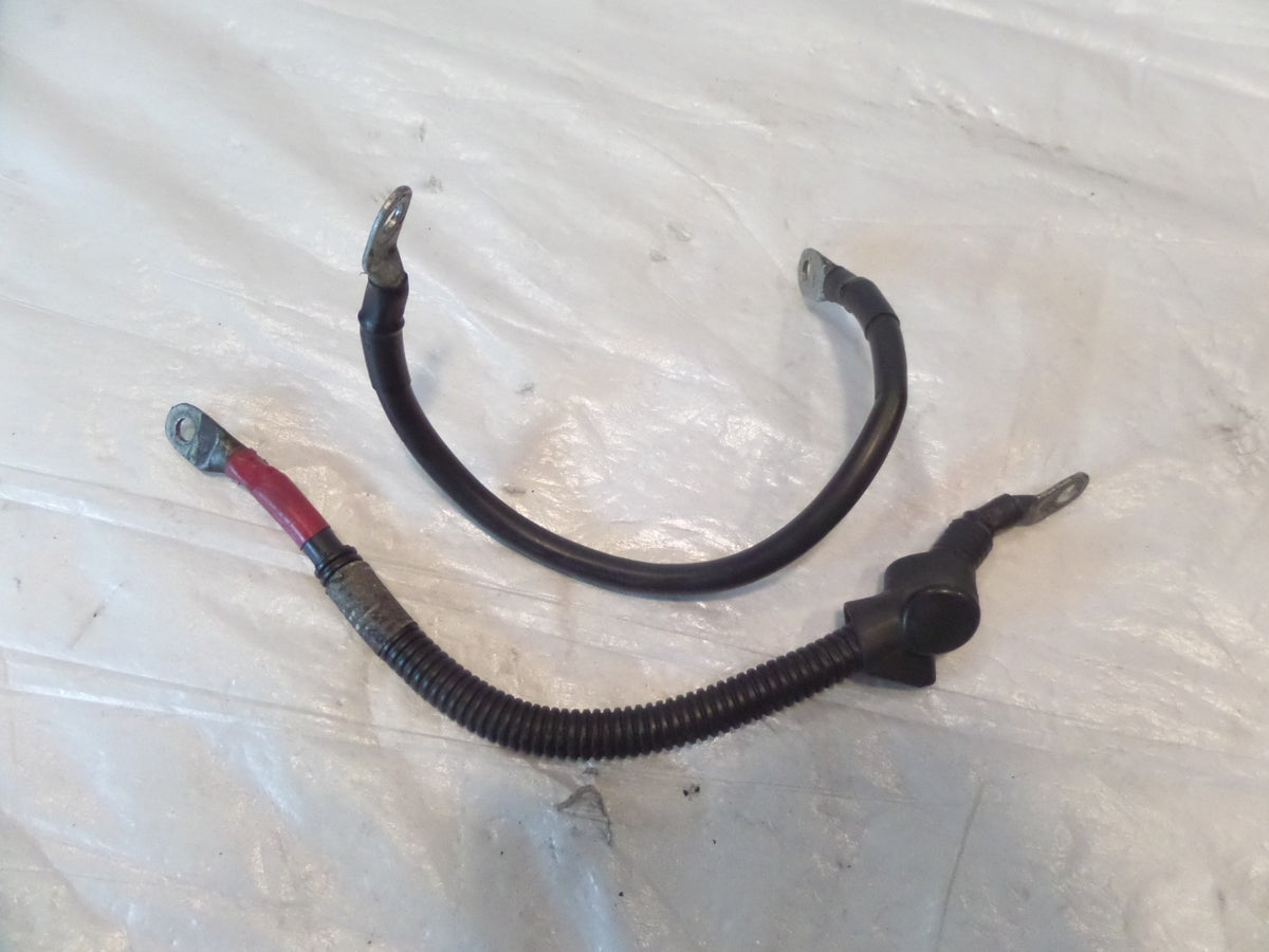 Harley Davidson Touring Road King Electra Glide Positive Negative Battery Cables - C3 Cycle