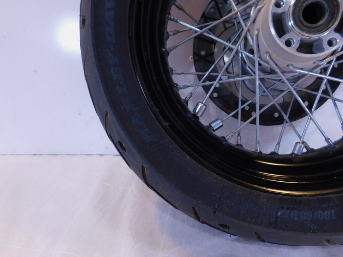 BENT Harley Davidson Dyna Super Glide & Low Rider Laced Rear Wheel Rim & Tire - C3 Cycle