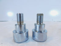 Yamaha Road Star V-Star 950 1100 1300 Classic Custom Handlebar End Weight Caps - C3 Cycle