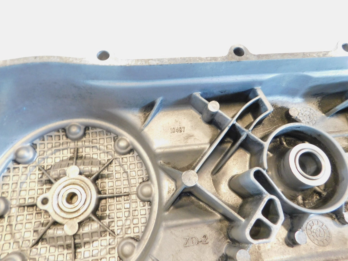 09-13 Piaggio Vespa LX S 50 Engine Motor Crankcase Transmission Primary Cover - C3 Cycle
