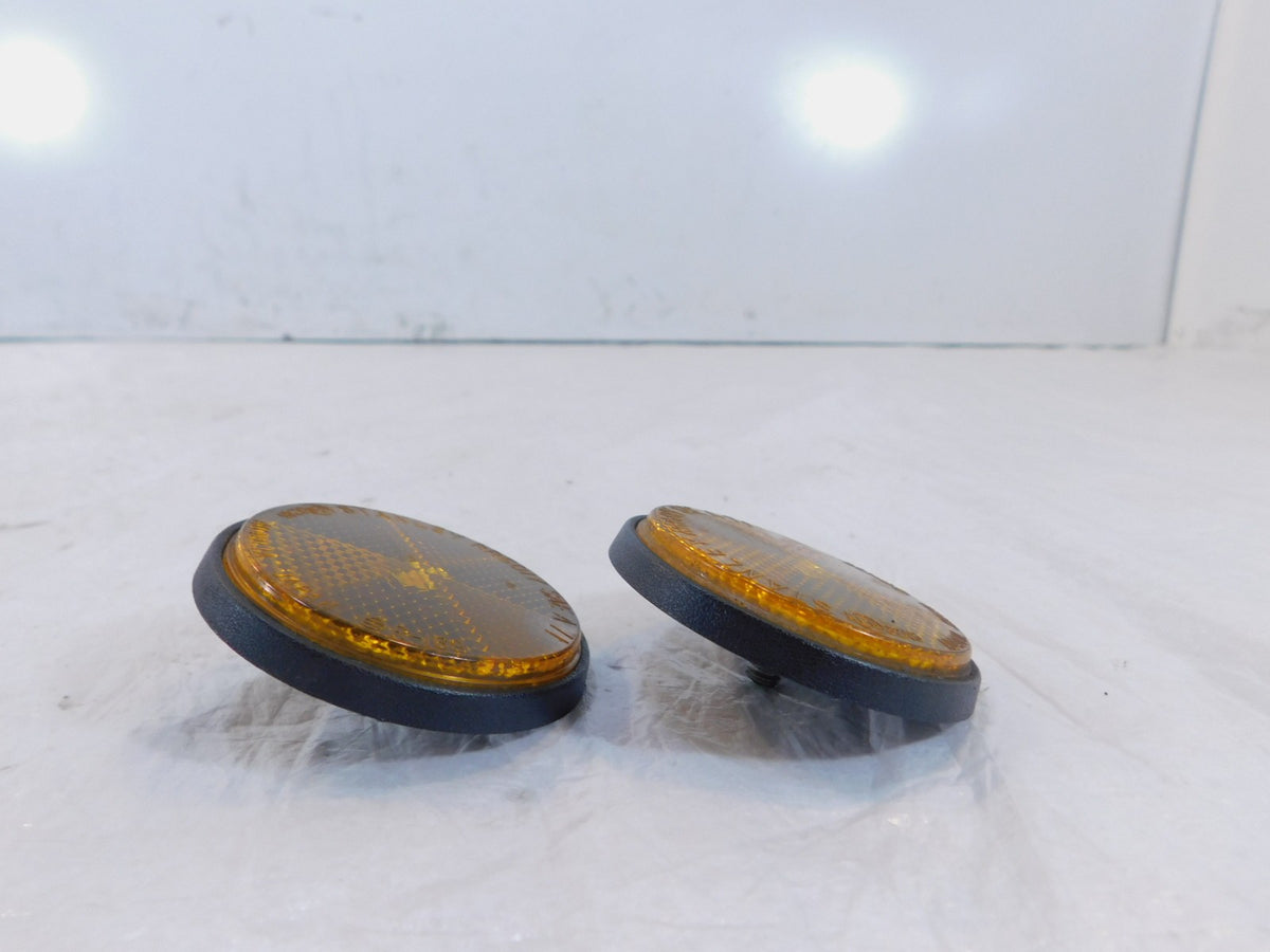 1996-2014 Honda Rebel 250 CMX250C Amber Front Left/ Right Side Fender Reflectors - C3 Cycle