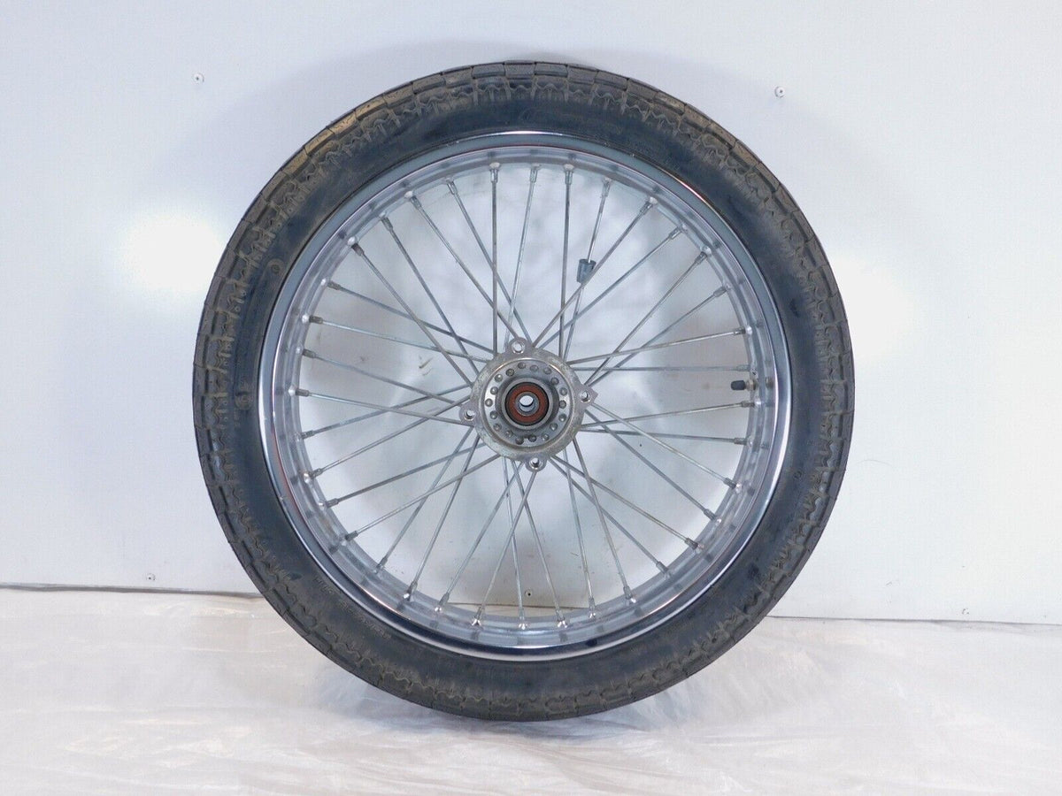 1986-2016 Suzuki Savage 650 LS650 Boulevard S40 Spoked Front Wheel Rim & Tire - C3 Cycle