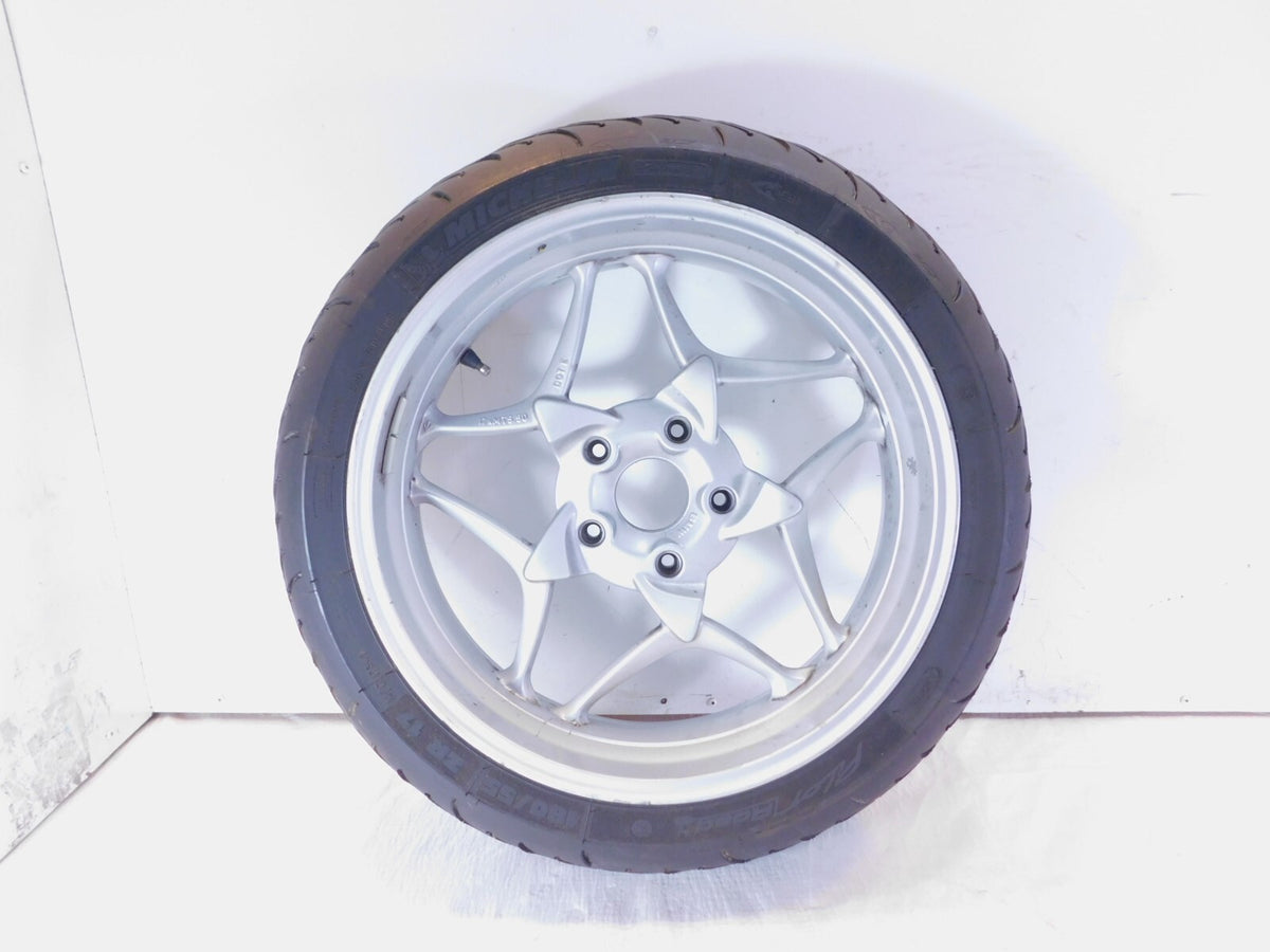 2005-2013 BMW R1200RT R1200ST R1200 RT ST R900RT Silver Back Rear Wheel & Tire - C3 Cycle