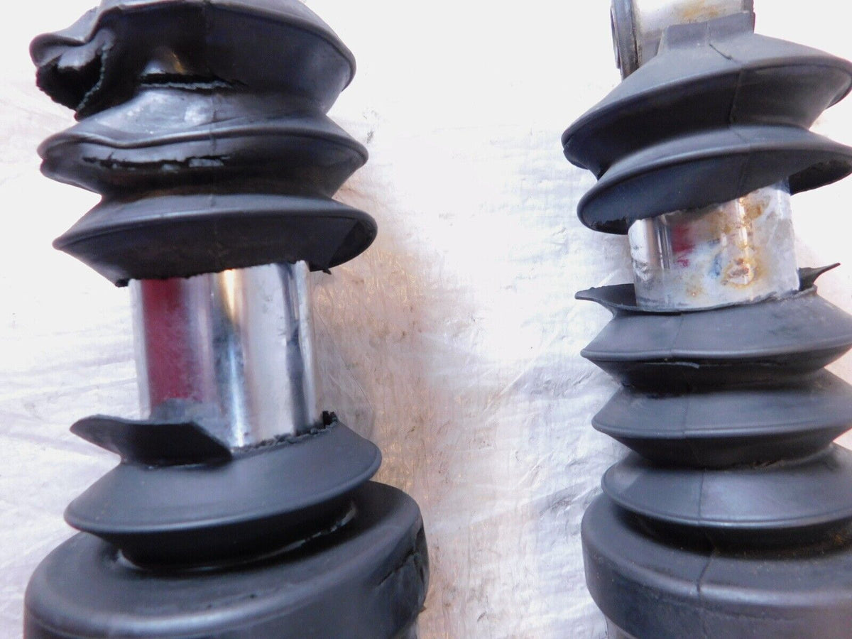 Harley Davidson Touring Tour Electra Glide Road King Black Rear Shock Absorbers - C3 Cycle