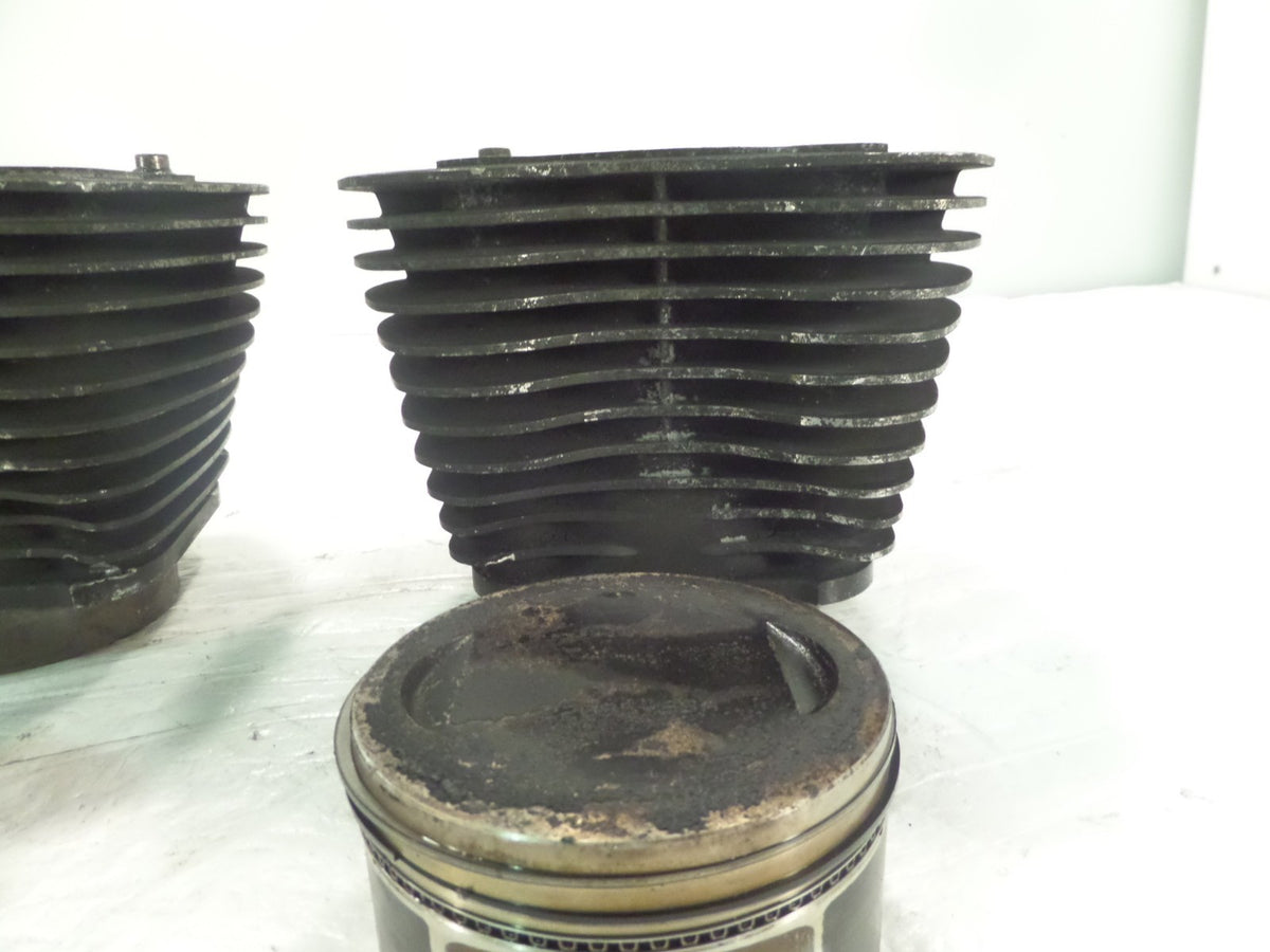 Harley Davidson Touring Softail & Dyna Twin Cam Engine Black Cylinders & Pistons - C3 Cycle