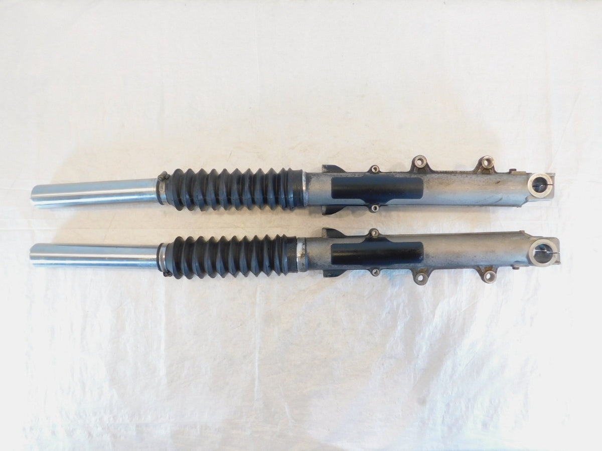 BMW K75C K75RT Black Front Wheel Left/Right Fork Shock Leg Tubes -Bent - C3 Cycle