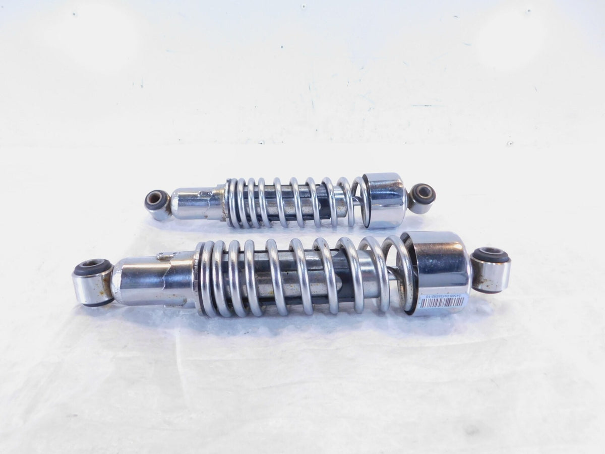 Harley Davidson Sportster 883 & 1200 11 1/2" Chrome Low Rear Shock Absorbers - C3 Cycle