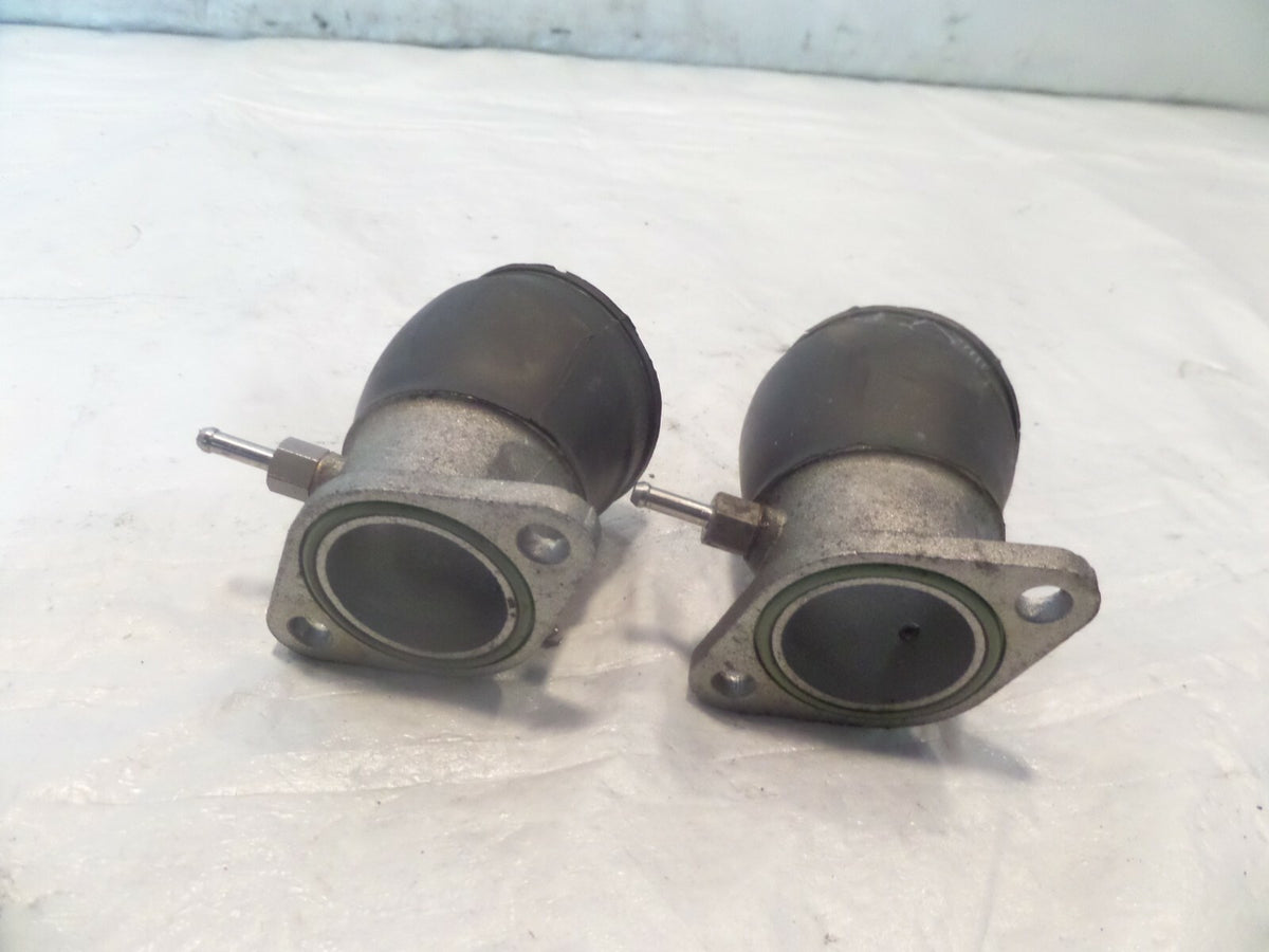 Ducati Monster Engine Motor Front & Rear Carburetor Air Intake Manifold Boots
