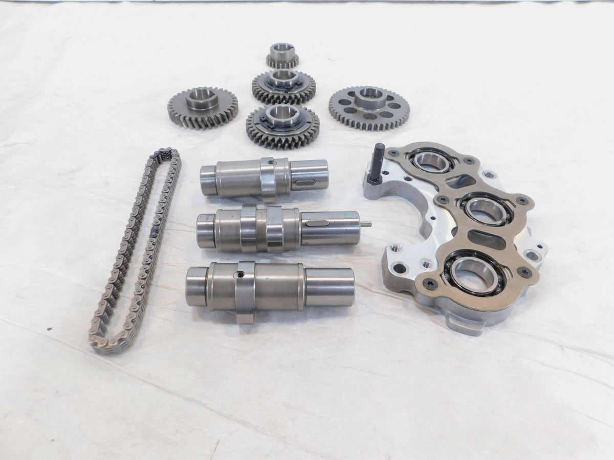 Indian Chief Chieftain Roadmaster Engine Motor Cam Camshafts w/ Support Plate - C3 Cycle