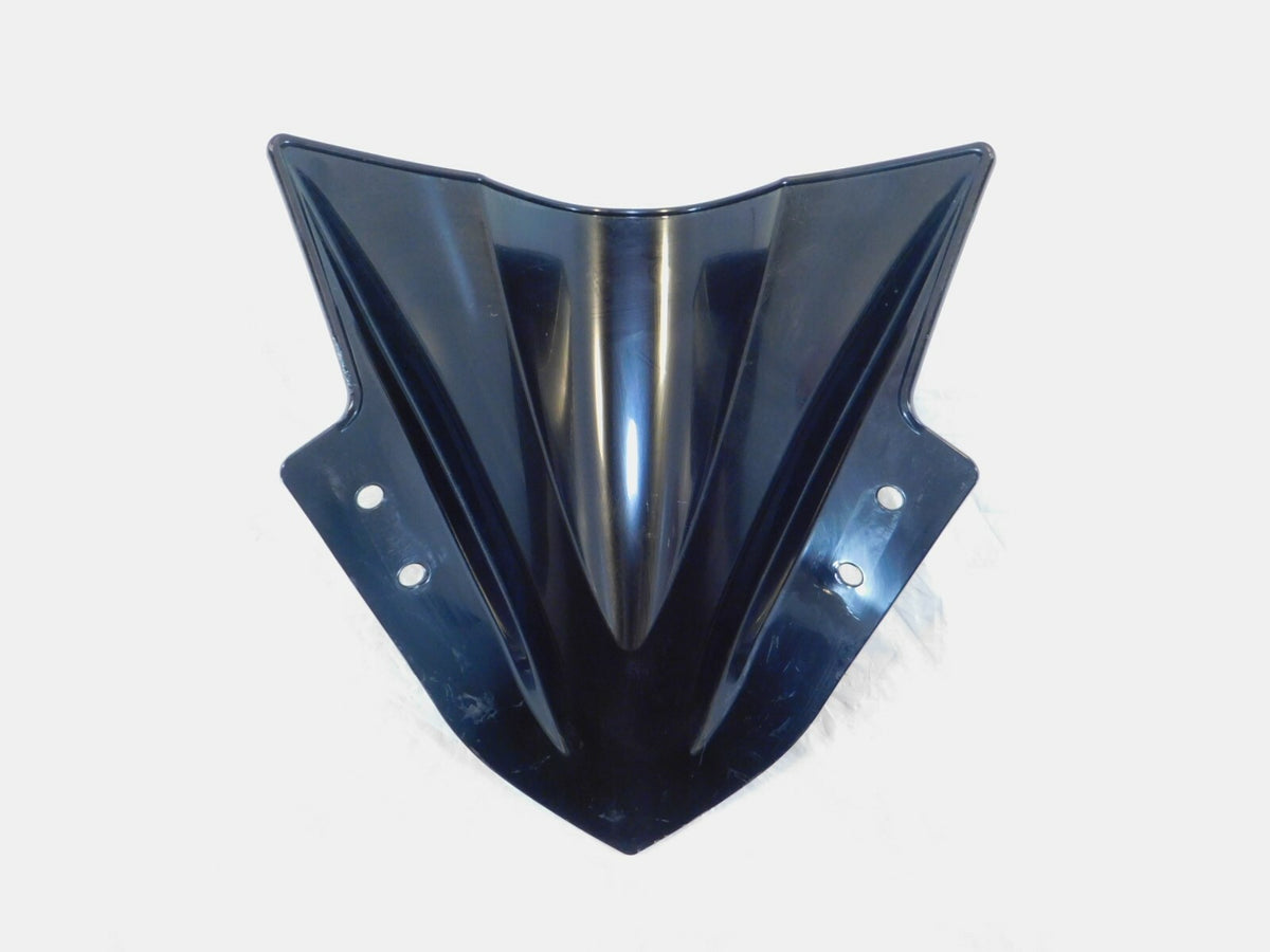 13-17 Kawasaki Ninja 300 EX300 Black Front Windshield Windscreen Cowling Fairing - C3 Cycle