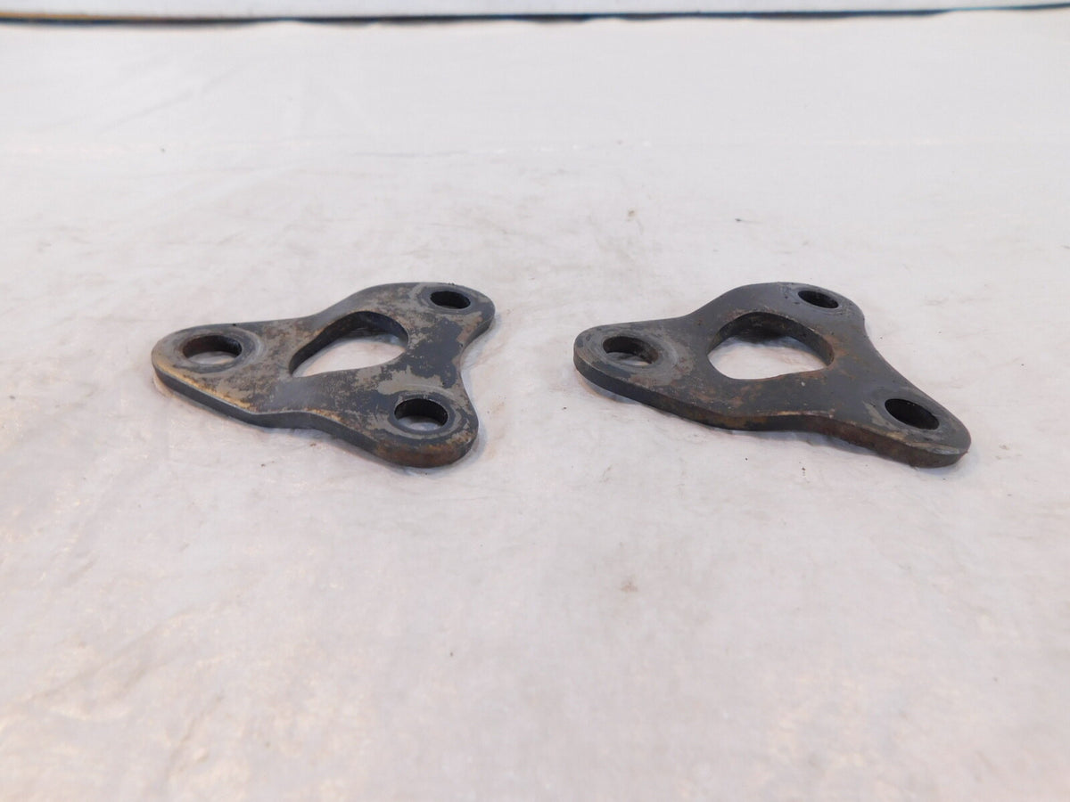 1982 82 Yamaha XJ750 Maxim 750 Black Front Left/Right Engine Mount Stay Brackets - C3 Cycle