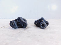 Harley Davidson Sportster 883 & 1200 & Dyna Black Handlebar Bar Riser Clamps - C3 Cycle