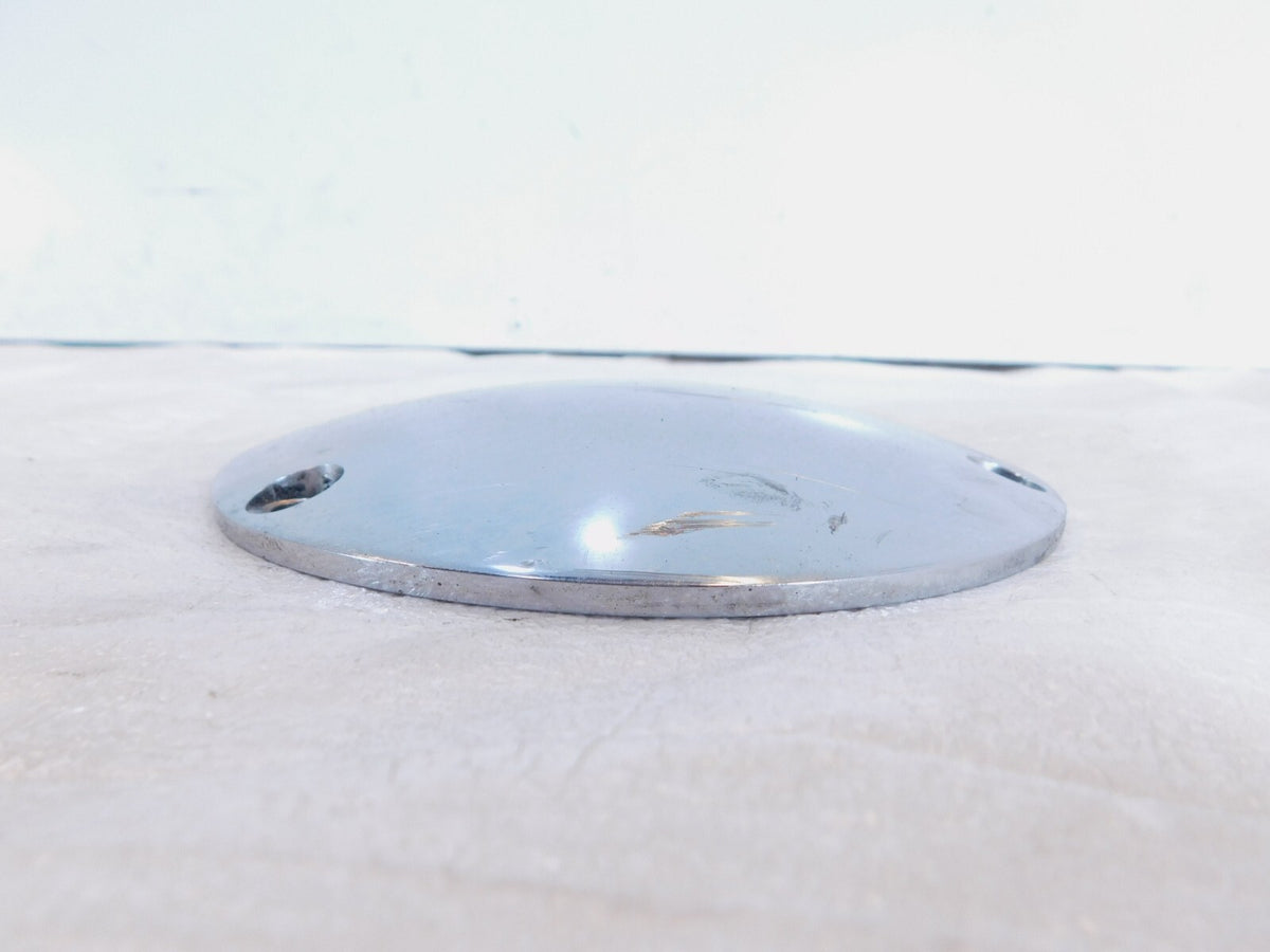 Harley Davidson Evo Softail Dyna & FXR Left Engine Chrome Derby Clutch Cover - C3 Cycle