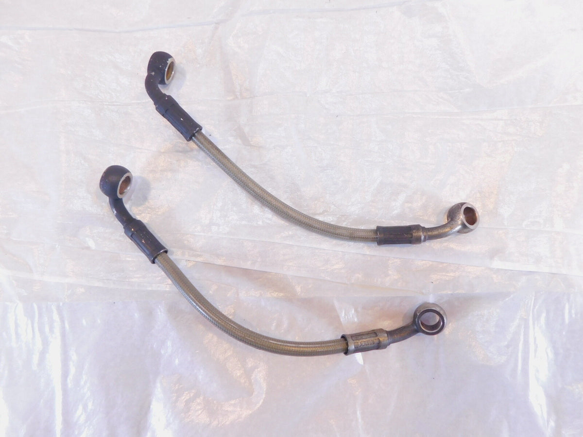 2005-2007 BMW R1200ST R 1200 ST Front Left/Right Stahlflex Break Hoses Non-ABS - C3 Cycle