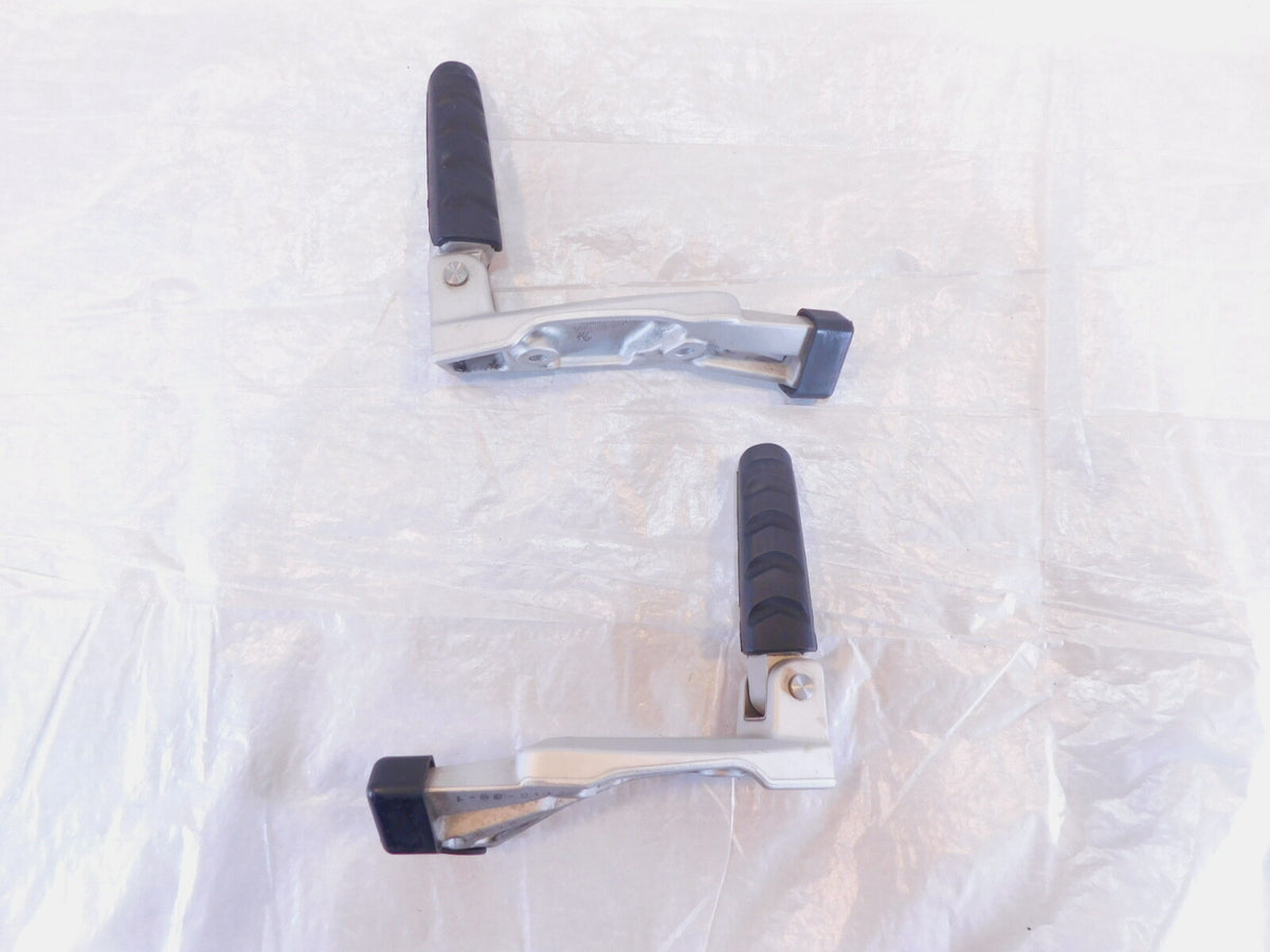 2005-2010 BMW R1200R R1200ST Rear Footrest Mount Plate Brackets & Foot Pegs - C3 Cycle