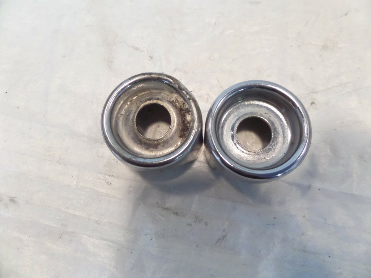 Harley Davidson Sportster 883 & 1200 Rear Shock Absorber Upper Mount Bolt Covers - C3 Cycle
