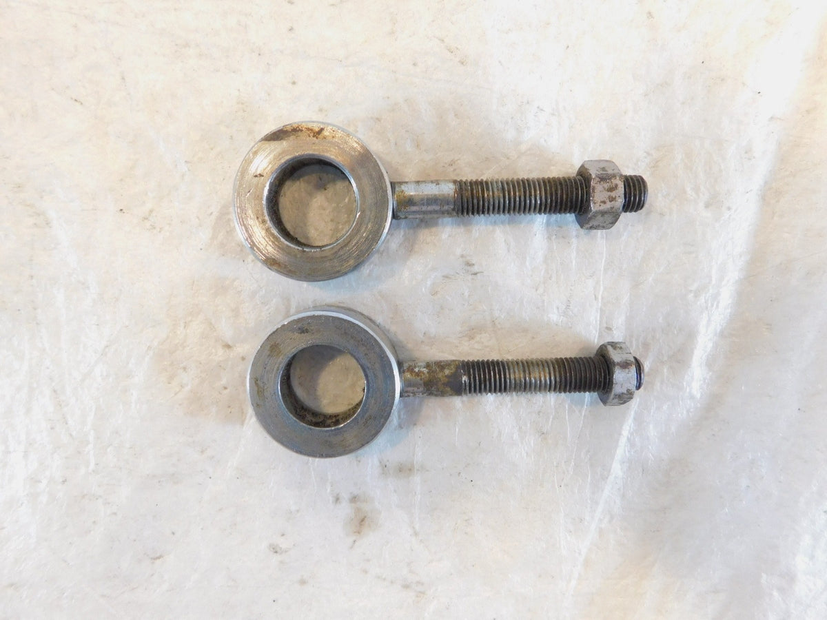 Pair Harley Davidson Ironhead Sportster 900 & 1000 Rear Axle Adjuster Bolts - C3 Cycle