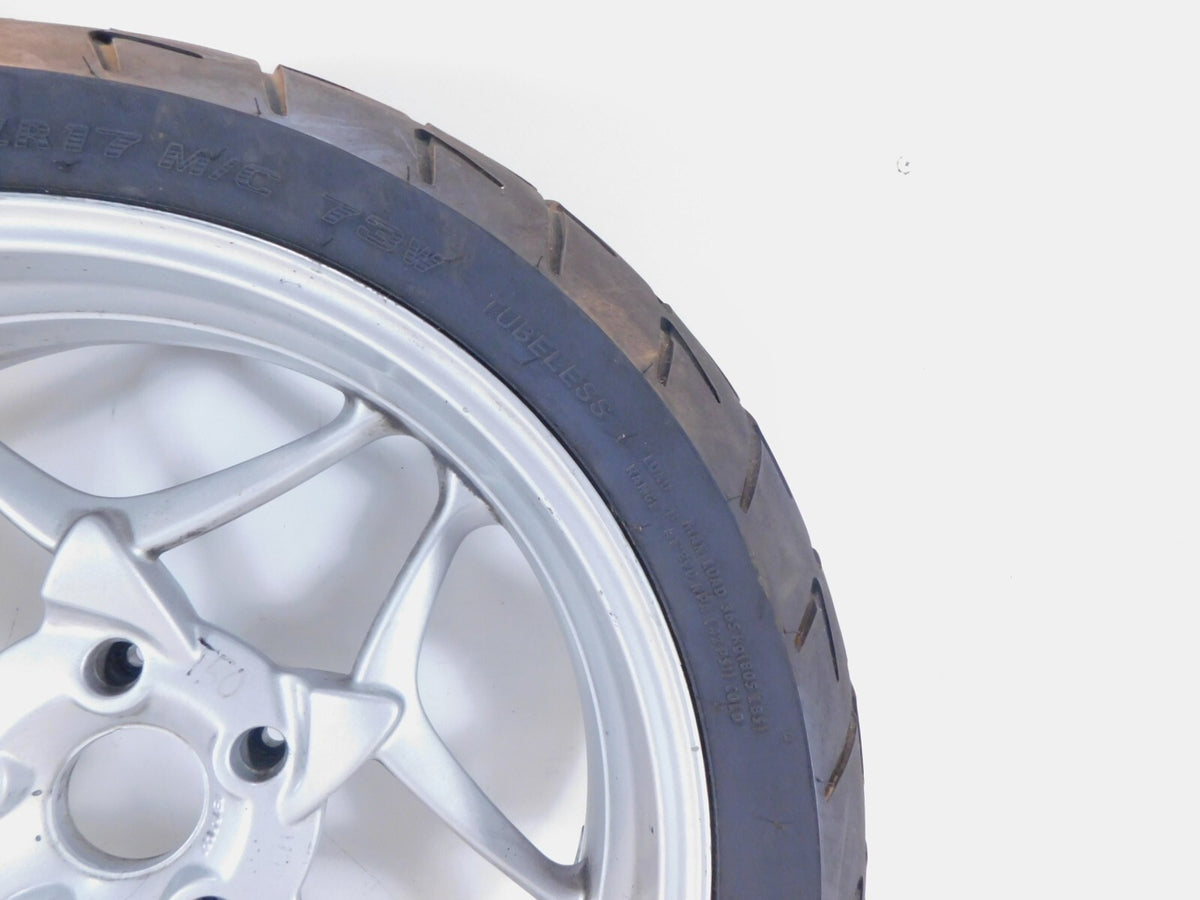 2005-2013 BMW R1200RT R1200ST R1200 RT ST R900RT Silver Back Rear Wheel & Tire