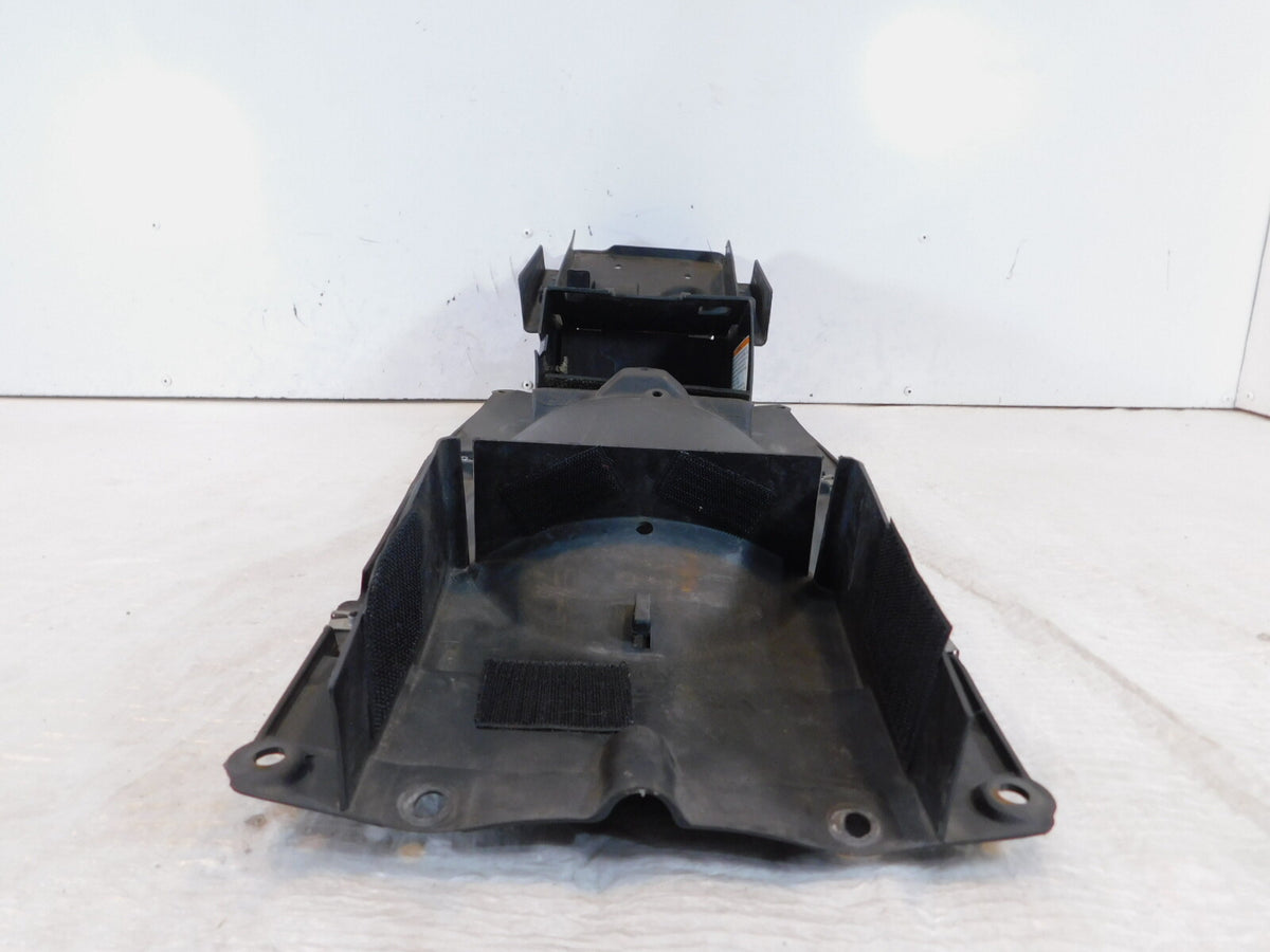 2002-2003 Aprilia SL1000 Falco Black Under Seat Compartment Battery Tray - C3 Cycle