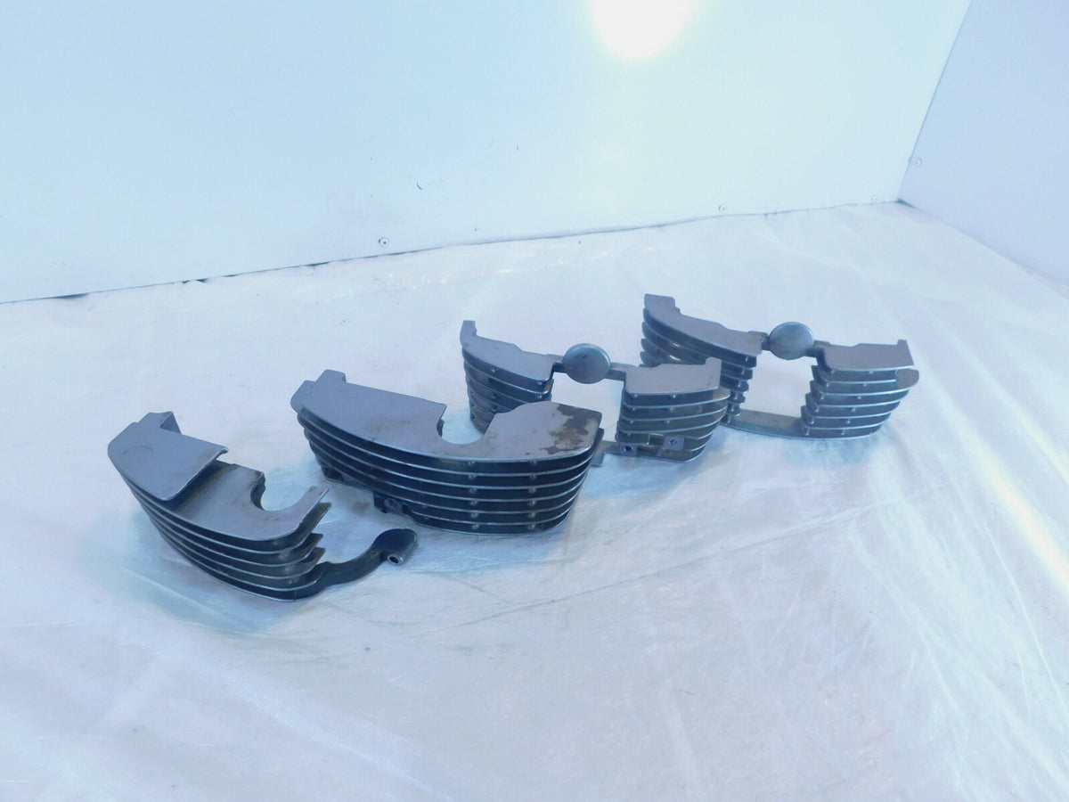 1987-1988 Honda VT1100 Spirit Shadow 1100 Front & Rear Cylinder Head Fin Covers - C3 Cycle