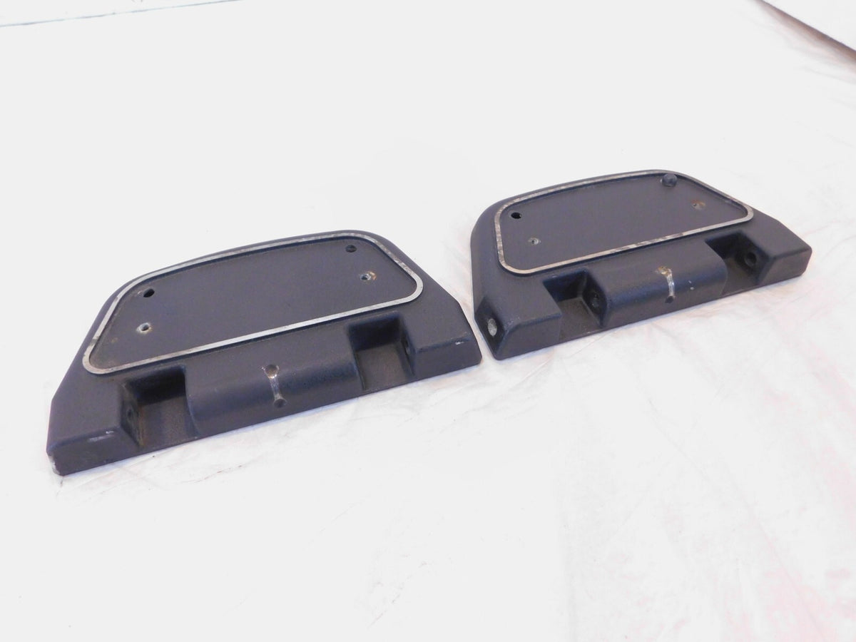 Harley Road King Electra Glide Left Right Passenger Footrest Footboards Bottoms - C3 Cycle