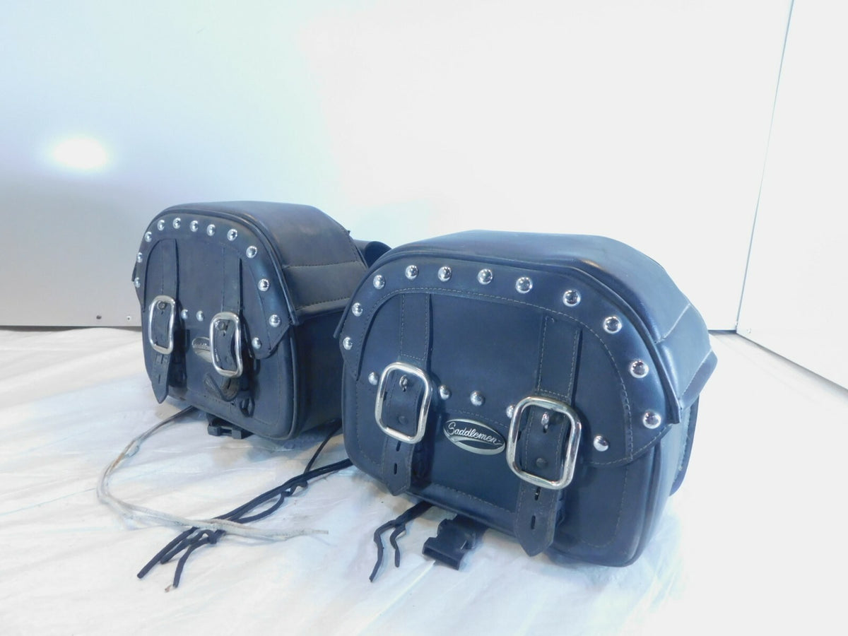 Yamaha V-Star & Virago 250 XV250 Saddlemen Cruiser Luggage Studded Saddlebags