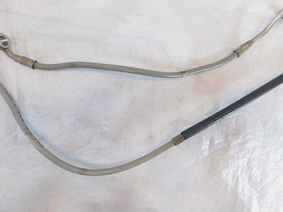 07-08 KTM 990 Adventure ABS Rear Wheel Brake Cylinder Caliper Hose Pipe Lines - C3 Cycle