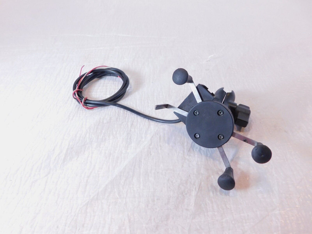 2003-2004 BMW K1200GT Adjustable Handlebar Cell Phone Charger Holder Mount Stay - C3 Cycle