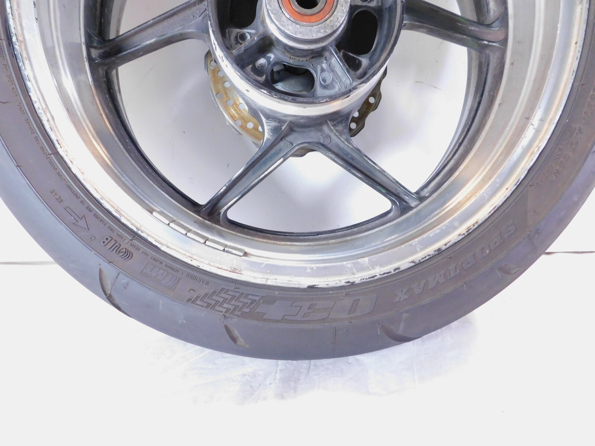 2007 07 Kawasaki Ninja ZX-10R ZX10R ZX1000 Rear Back Wheel Rim Hub & Brake Rotor - C3 Cycle