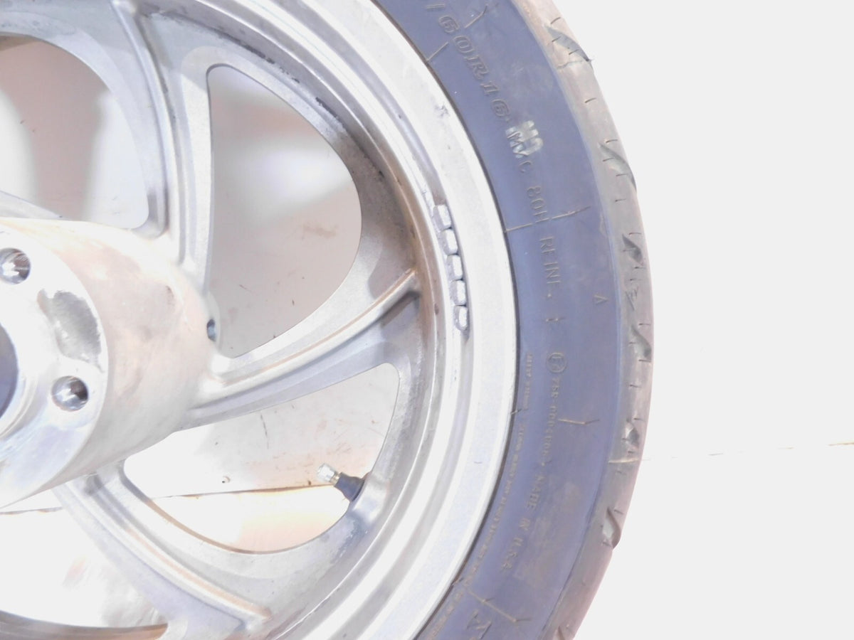 2008 & 2009 Victory Vision Premium Ness Touring Silver Cast Rear Back Wheel Rim - C3 Cycle