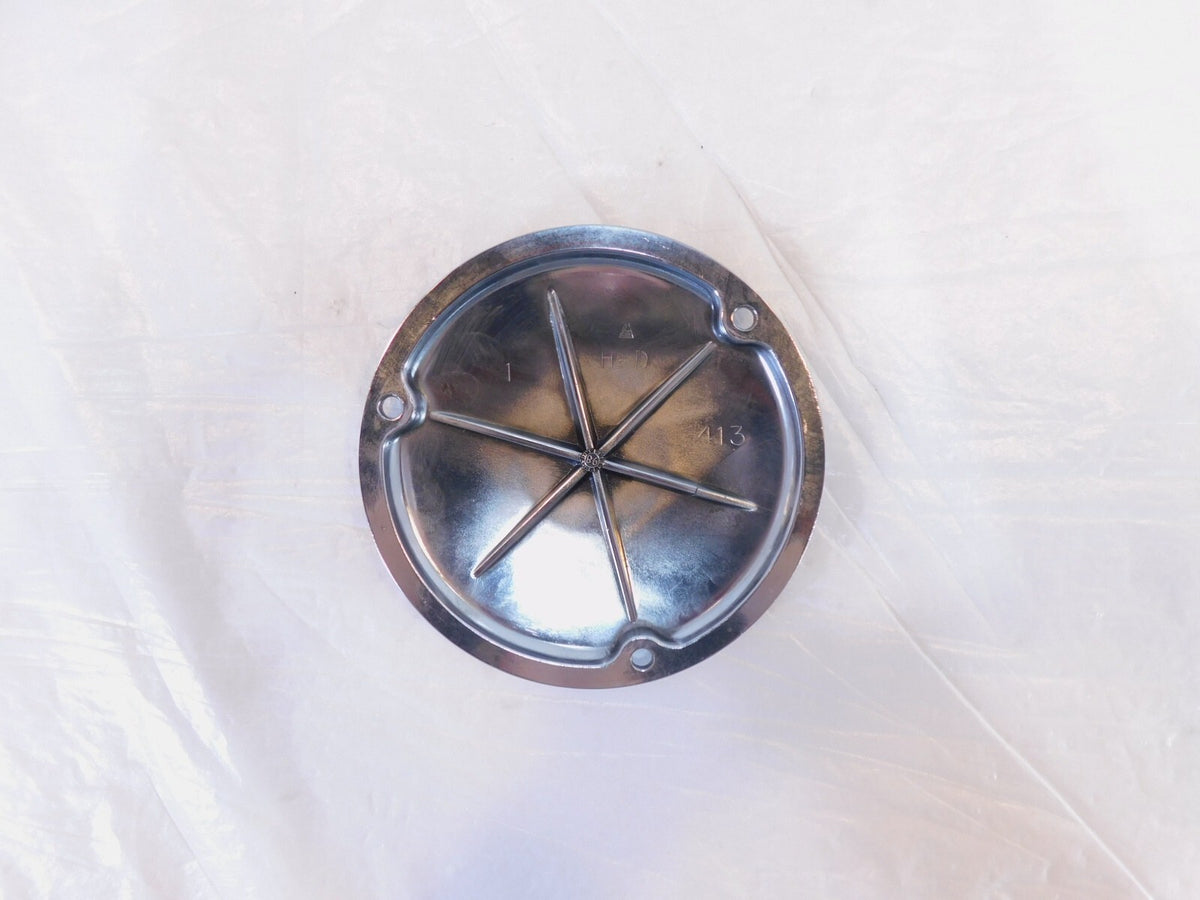 Harley Evo Softail Dyna & FXR Left Engine Motor Chrome Derby Clutch Cap Cover - C3 Cycle