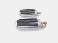 Pair Harley Touring FXR Dyna Sportster & Softail Black ISO Peg Footpeg Footrests - C3 Cycle