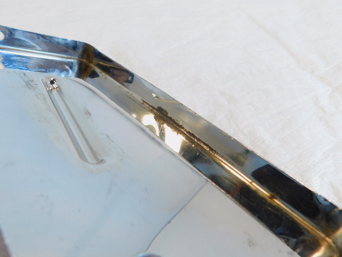 Harley Davidson Dyna Super Glide & Low Rider Chrome Battery Box Top Cover - C3 Cycle