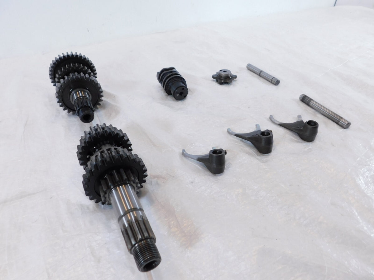 1996-2007 Kawasaki KL650 KLR650 OEM Transmission Gears w/ Shifter Drum & Forks - C3 Cycle