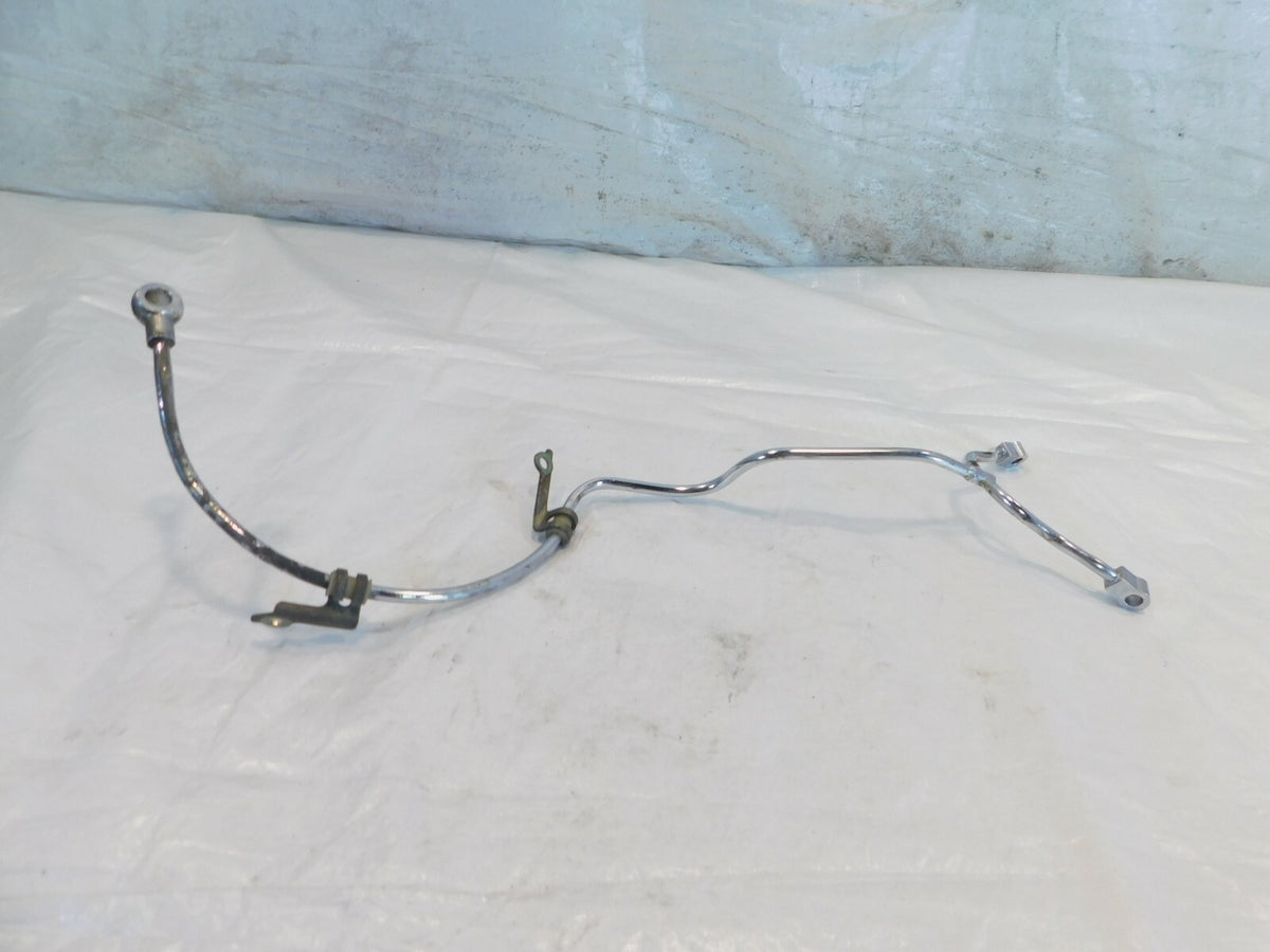 1989-1998 Honda PC800 Pacific Coast 800 Front Cylinder Head Oil Feed Line Pipe - C3 Cycle