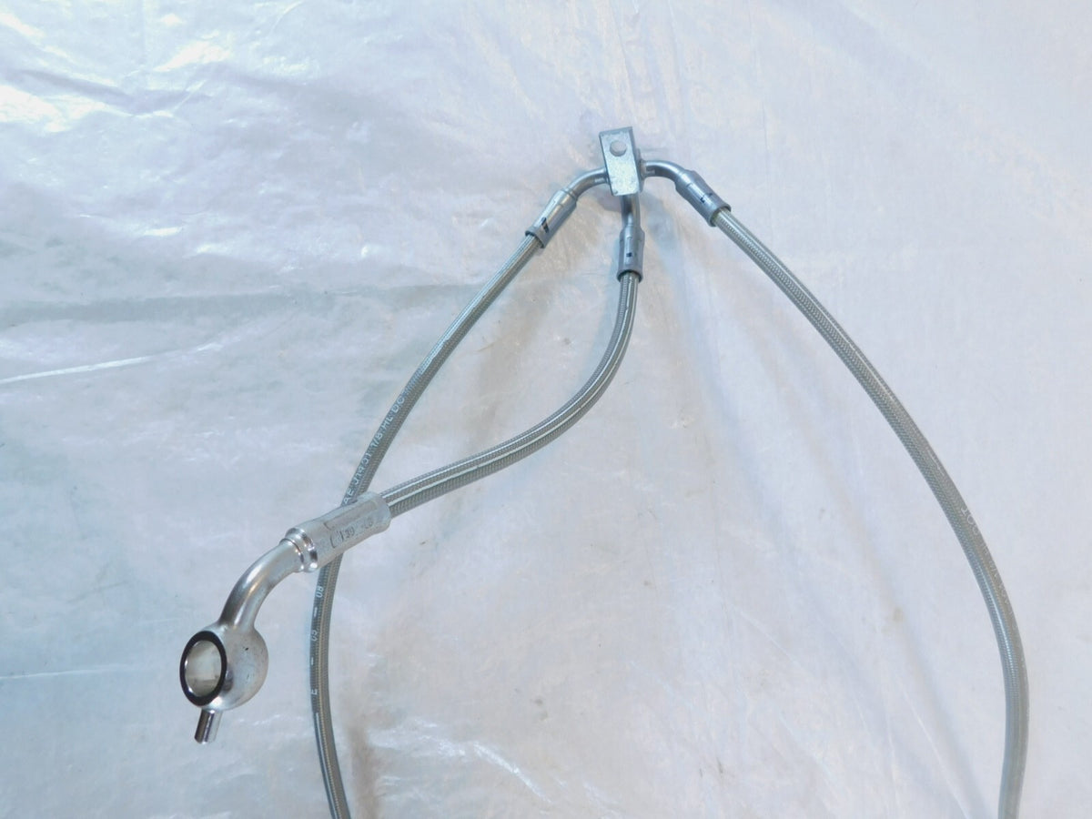 2006-2013 BMW F800S F800ST Front Wheel Brake Pump Unit to Caliper Hose Pipe Line - C3 Cycle
