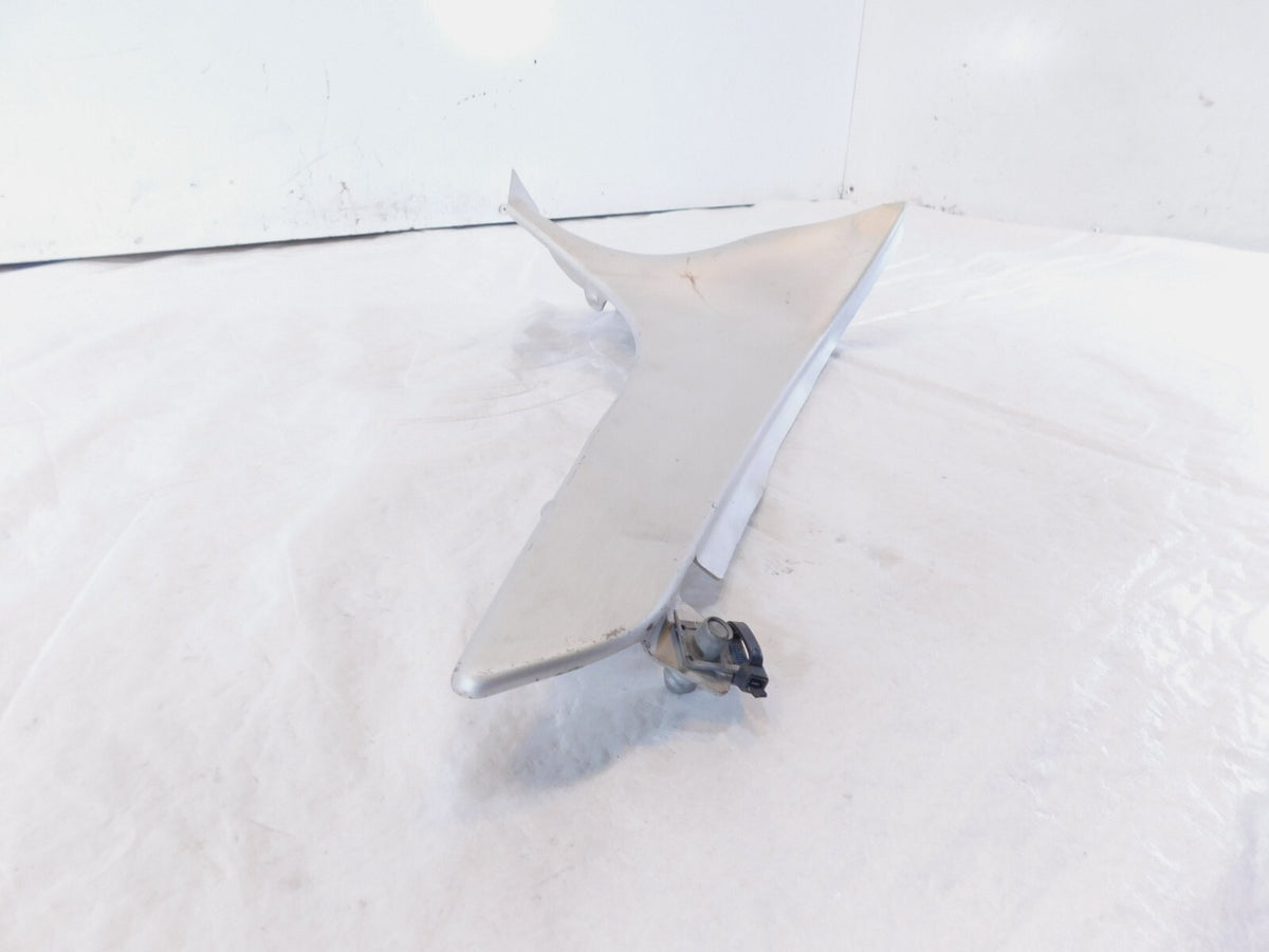 2008 2009 2010 Victory Vision Brushed Aluminum Left Saddlebag Side Cover Fairing
