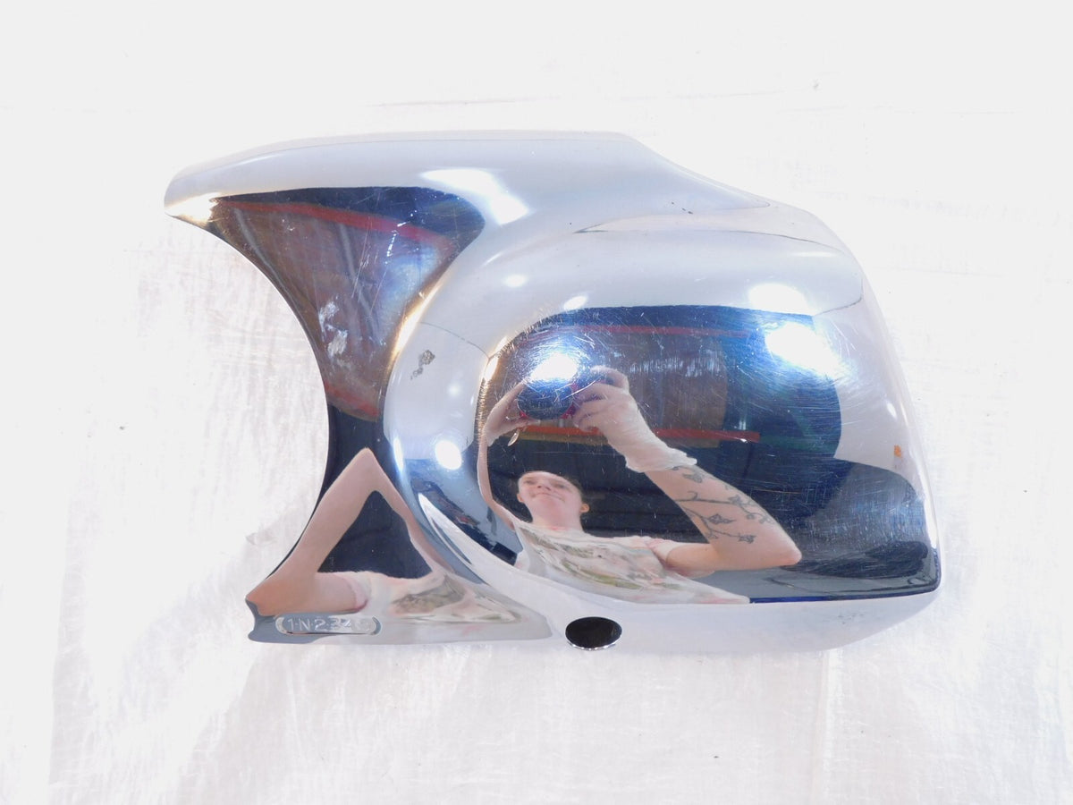Honda VT1100 VT1100C Shadow 1100 ACE & Sabre Chrome Left Rear Engine Motor Cover - C3 Cycle