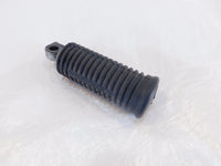 Harley Touring FXR Dyna Sportster & Softail Single Black Rubber Footpeg Footrest - C3 Cycle