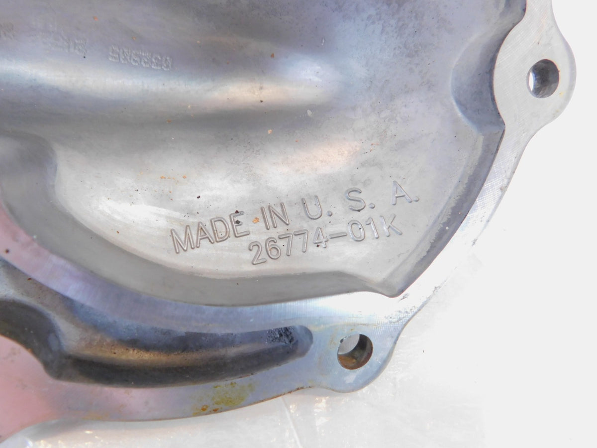 Harley Davidson V-Rod VRSC VRod Black Engine Motor Coolant Water Pump w/ Cover - C3 Cycle